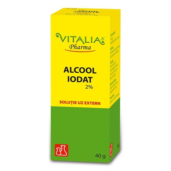 Alcool Iodat 2% (40 g) - VivaPharma